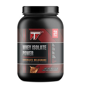 2lb 100% Whey Isolate Power Chocolate Milkshake - 31 servings