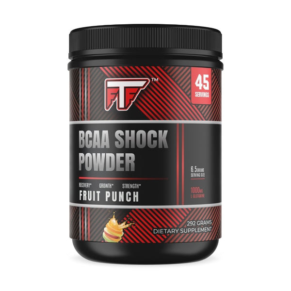 Branched Chain Amino Acids Shock Powder- Fruit Punch - 45 Servings