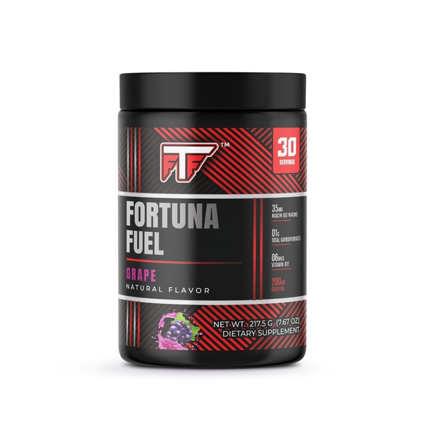 Fortuna Fuel Energy Pre-Workout- Grape - 30 Servings