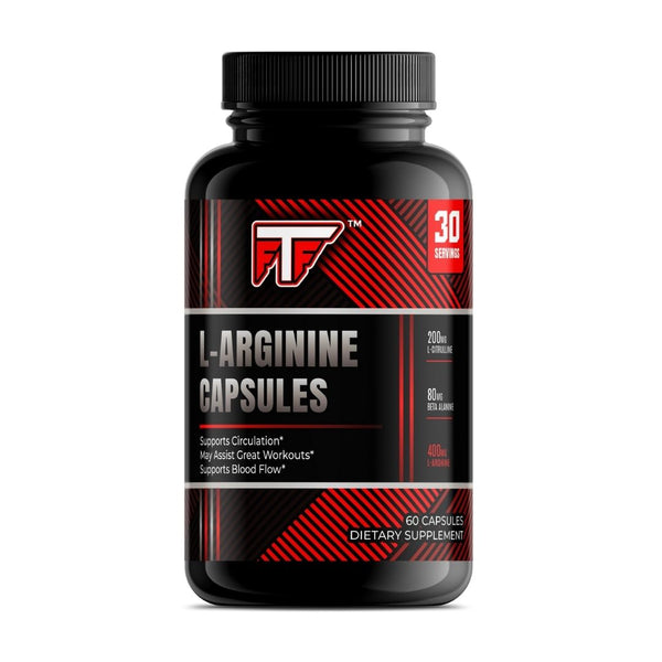 L-Arginine Capsules (Nitric Oxide Booster)