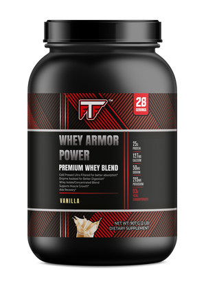 2lb Whey ARMOR Power Premium Blend Vanilla Milkshake - 28 servings